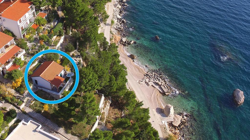 Brela Beach House Bagian luar foto